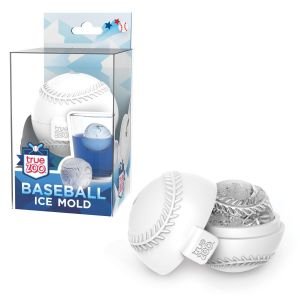 True Brands Baseball Silicone Ice Mold