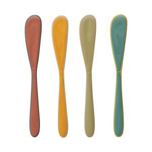 Creative Co-Op Enameled Stainless Steel Knives - Set of 4 