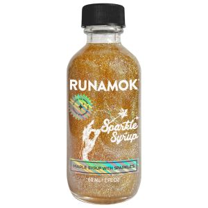 image shows Runamok 2oz Mini Sparkle Syrup® against a blank, white background