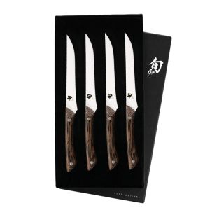 Shun Shima Natural 4 Piece Steak Set