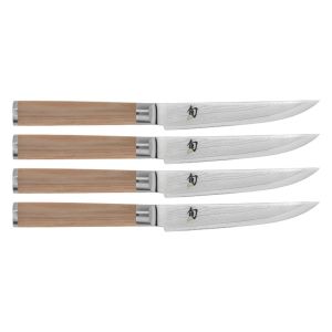 Shun Classic Blonde 4-Piece Steak Knife Set