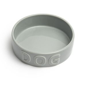 Park Life Designs | Classic Dog Small Pet Bowl (Grey)