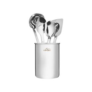 image shows All-Clad 5-Piece Kitchen Tool Set against a blank, white background