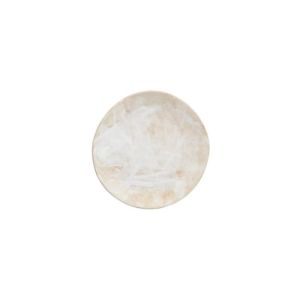 image shows Fortessa Cloud Terre Collection No. 2 Mateus 7.25" Side Plate | White against a blank, white background