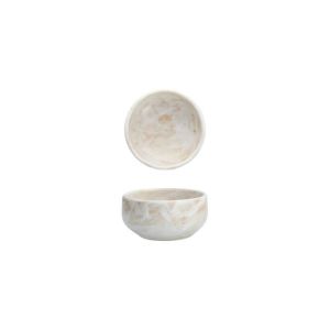  image shows Fortessa Cloud Terre Collection No. 2 Pascoal 4.25" Soup Cup (10oz) | White against a blank, white background