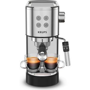 image shows Krups Divine Steam and Pump Espresso Maker against a blank, white background