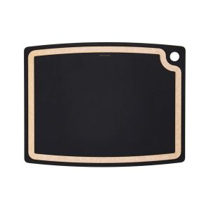 image shows Epicurean Gourmet Series Large Cutting Board | Slate/Natural against a blank, white background