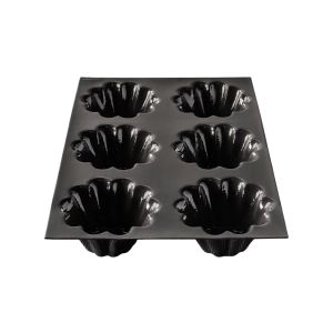 image shows Flexipan 6 Mini Brioches Mold against a blank, white background