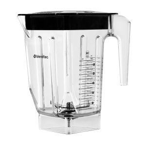  image shows Blendtec Commercial Wildside+ Ultra Jar  against a blank, white background