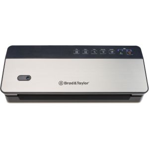 image shows Brod & Taylor Cordless Vacuum Sealer against a blank, white background