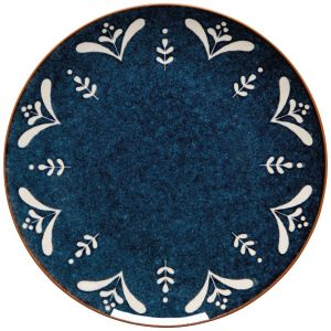 image shows Danica Heirloom Nightbloom 10.5" Dinner Plate against a blank, white background