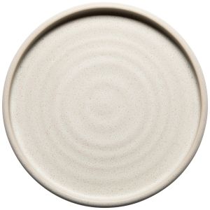 image shows Danica Heirloom Luna 10" Dinner Plate  against a blank, white background