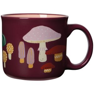 image shows Danica Jubilee 20oz Wander Mug | Mushroom Gems against a blank, white background