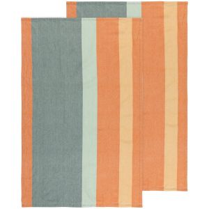 image shows Danica Studio Formation Dishtowels (Set of 2) | Disco against a blank, white background