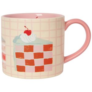 image shows Danica Jubilee Mug in a Box | Take The Cake against a blank, white background