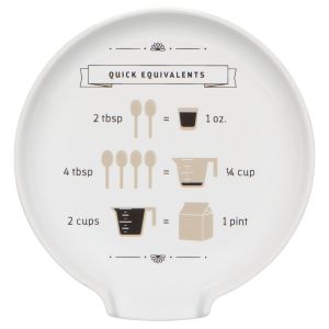 image shows Now Designs by Danica Spoon Rest | Kitchen Conversions  against a blank, white background