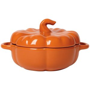 image shows Now Designs by Danica Thanksgiving Baker | Pumpkin  against a blank, white background