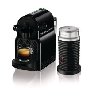 Inissia Espresso Machine by De'Longhi with Aeroccino (Black