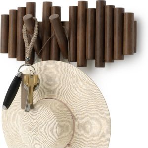 image shows Umbra Picket 5 Wall Hook against a blank, white background