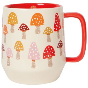 image shows Danica Jubilee 22oz Mega Mug | Toadstool  against a blank, white background