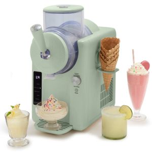image shows GreenPan Frost Ice Cream & Frozen Drink Maker | Pistachio  against a blank, white background