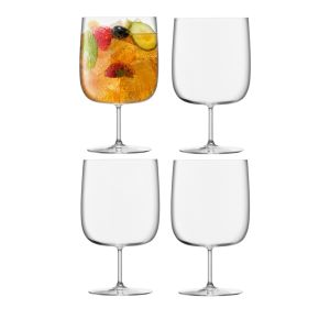  image shows LSA Borough Craft Beer Glass (Set of 4) | 21oz against a blank, white background