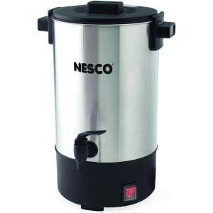 image shows NESCO 25-Cup Coffee Urn against a blank, white background