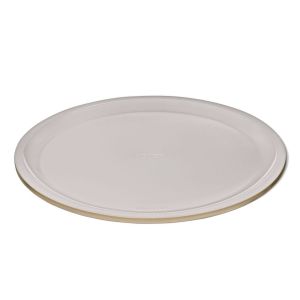 image shows OXO Good Grips Non-Stick Pro Ceramic Coated Metal Bakeware 14" Pizza Pan | Biscuit against a blank, white background