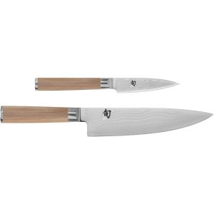 image shows Shun Classic Blonde 2-Piece Starter Set  against a blank, white background