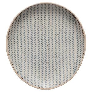 image shows Danica Heirloom Element Spoon Rest | Herringbone  against a blank, white background
