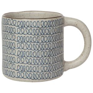 image shows Danica Heirloom Element 14oz Mug | Scribble against a blank, white background