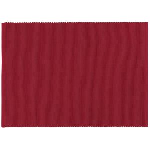  image shows Now Designs by Danica Spectrum Placemat | Carmine against a blank, white background