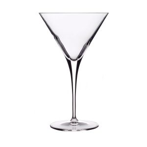 image shows Luigi Bormioli Crescendo Martini Glasses (Set of 4) | 10oz against a blank, white background