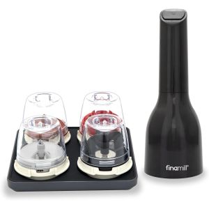 image shows FinaMill Ultimate Gift Set | Midnight Black against a blank, white background