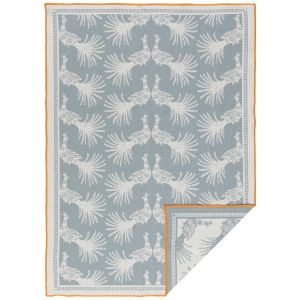  image shows Danica Studio Double Cloth Dishtowel | Plume against a blank, white background
