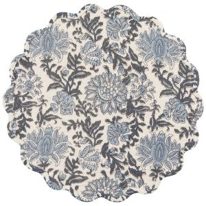 image shows Danica Heirloom Double Weave Placemat | Briar  against a blank, white background