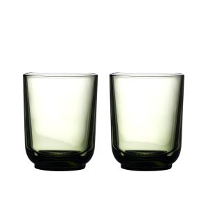 Fellow Pirch Latte Glasses (Set of 2) | Woodland