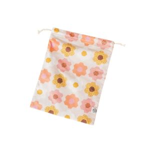  image shows Doe A Deer Flower Garden Bread Bag against a blank, white background
