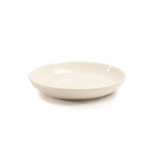 Fiesta® 8.5" Coupe Luncheon Bowl Plate (26oz) | Linen against a clean white background