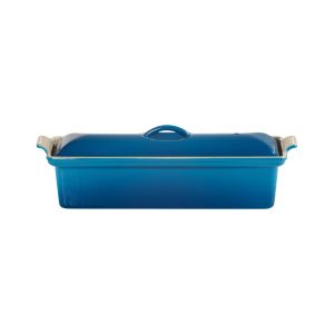 image shows Le Creuset Traditional Rectangular 2 Qt. Pate Terrine | Marseille  against a blank, white background