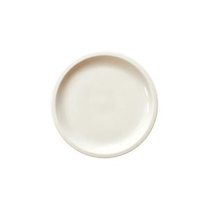 image shows Jars Cantine Plate Extra Small Craie | White  against a blank, white background