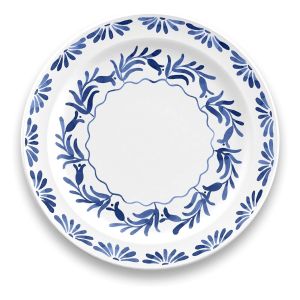 image shows TarHong 10.5" Dinner Plates (Set of 6) | Azul against a blank, white background