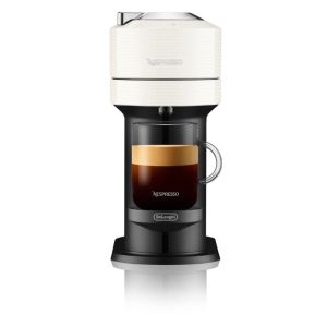  image shows Nespresso Vertuo Next Premium Coffee & Espresso Machine by De'Longhi | White against a blank, white background