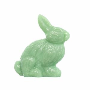 Mosser Glass 5.5" Bunny Figurine (Jadeite)