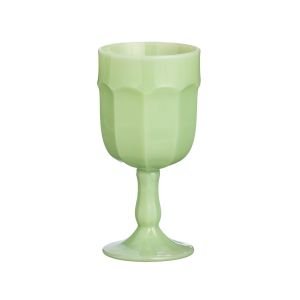Mosser Glass Arlington 10oz Goblet | Jadeite