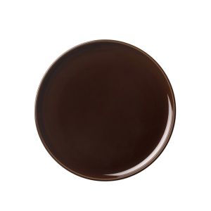 image shows LSA Collective 6.75" Starter/Side Plates (Set of 2) | Mocha  against a blank, white background
