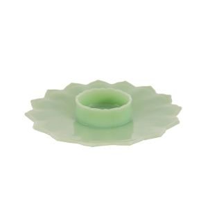 Mosser Glass Gigi Collection Chip & Dip Platter | Jadeite