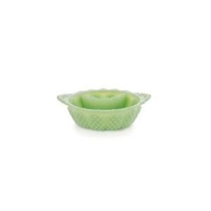 Mosser Glass Gigi Collection Divided Melon Bowl | Jadeite