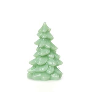 Mosser Glass Holiday Collection 5.5" Tree Figurine (Jadeite)