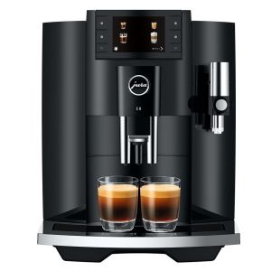 Jura E8 Automatic Espresso Machine (Piano Black) 